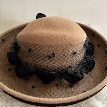 긴자 보그 햇 튤 레이스 모자 베드 드레스