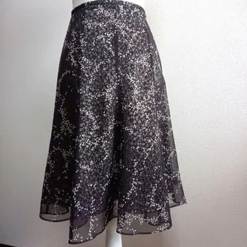 앨리스버리 쉬폰 미디 스커트 7호