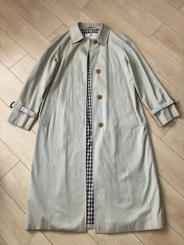 Aquascutum 스텐카라 코트 베이지