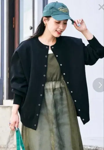 FREAK'S STORE 스냅 버튼 니트 가디건