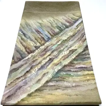 아름다운 다색 그라데이션 후쿠로 오비 작가 특라