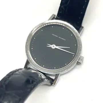 조지 젠슨 코펠 블랙 다이얼 여성용 작동