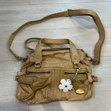 사만사 타바사 베이지 숄더백