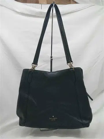 케이트 스페이드 블랙 계열 가죽 토트백 숄더 2WAY