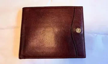 GOLD PHEIL 버건디 접이식 지갑 / W Germany 제