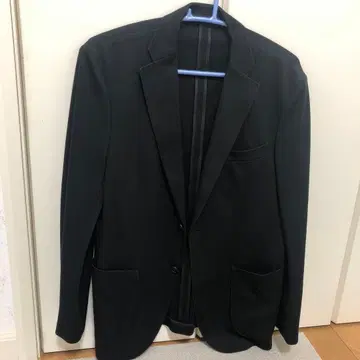 블랙 테일러드 자켓 유니클로