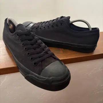 CONVERSE JACK PURCELL 올 블랙 캔버스 27cm
