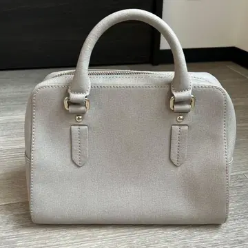 FURLA 그레이 핸드백 숄더 스트랩 포함