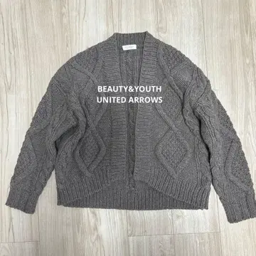 UNITEDARROWS BEAUTY&YOUTH 케이블 니트 가디건