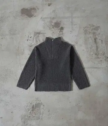 CLEL 하프 지퍼 니트 L