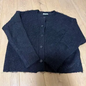 유나이티드 애로우즈 가디건 블랙