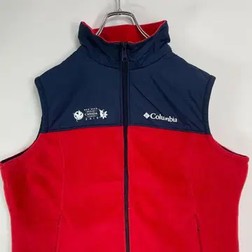 컬럼비아 플리스 베스트 스포츠 이벤트 프린트 구제 의류 1X XL 정도