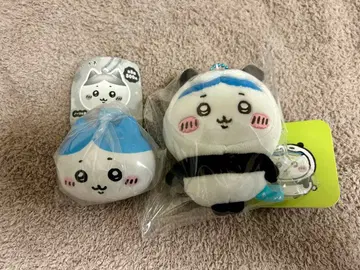 치이카와 팬더 마스코트 얼굴 스퀴즈 키링 노멀 얼굴