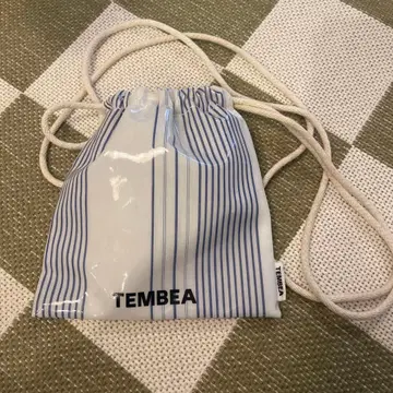 TEMBEA 스트라이프 복조리 숄더백