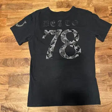 블랙 T셔츠 사이즈 46 이탈리아