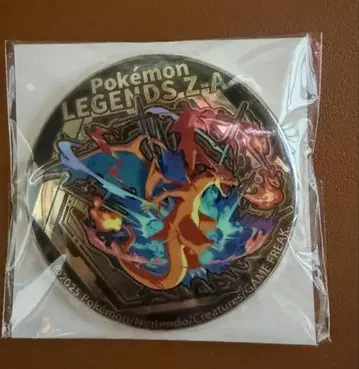 포켓몬 레전즈 ZA 이온 한정판 예약 특전 금 배지 메가 리자몽 Y