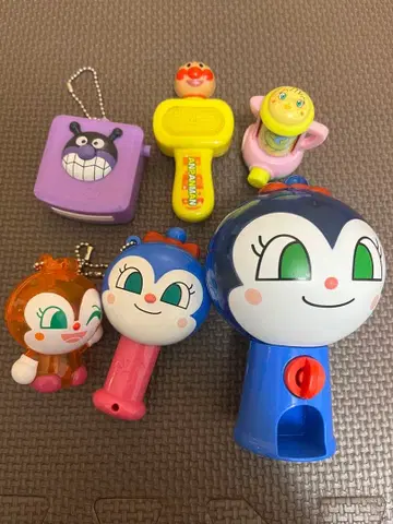 호빵맨 가챠가챠 완구 세트
