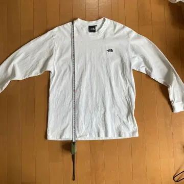 THE NORTH FACE 화이트 긴팔 셔츠 S