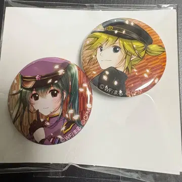 센본자쿠라 캔뱃지 하츠네 미쿠 & 카가미네 렌 교토 한정판 가챠