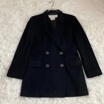 에스카다 테일러드 자켓 캐시미어 더블 38 L 블랙