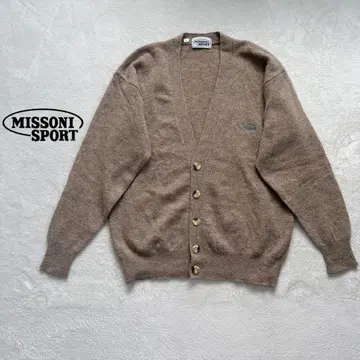 90s 빈티지 미쏘니 스포츠 울 100% 가디건 [ M ]