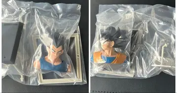 드래곤볼 제일복권 E상 만화 스트럭처 베지터 손오공 세트