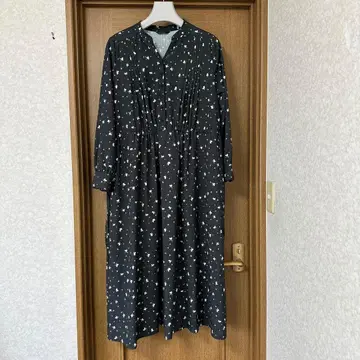 어반 리서치 로쏘 나비 꽃무늬 긴팔 롱 원피스