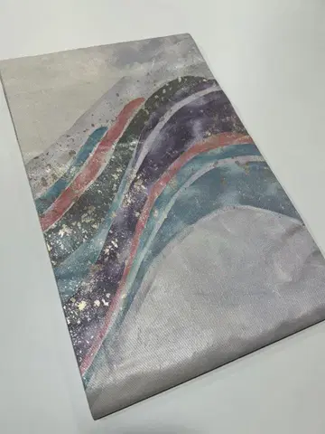 팝한 레인보우 컬러 나고야 오비 41