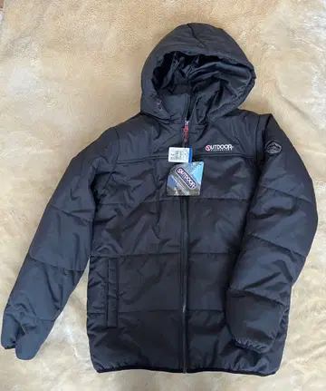 OUTDOOR PRODUCTS 블랙 다운 자켓 M 택 포함 새상품