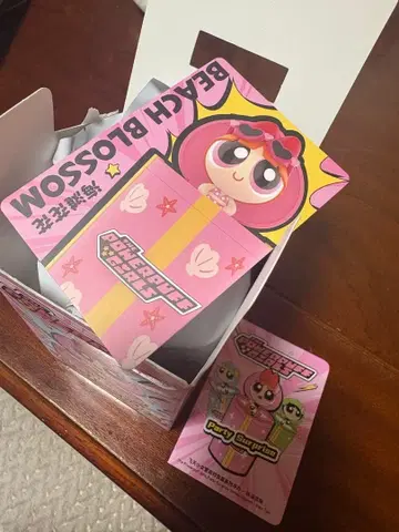 POP MART 파워퍼프걸 파티 서프라이즈 시리즈 블로섬