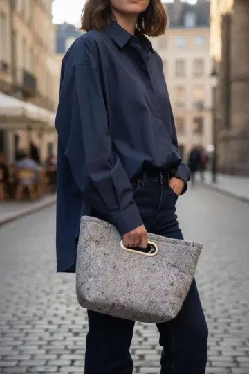 Hender Scheme 핸더 스킴 리사이클 펠트 홀백