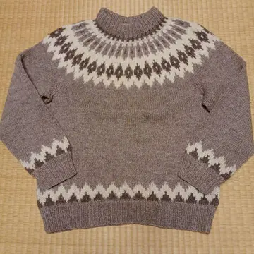 Alvada Koru 노르딕 무늬 스웨터 핀란드제