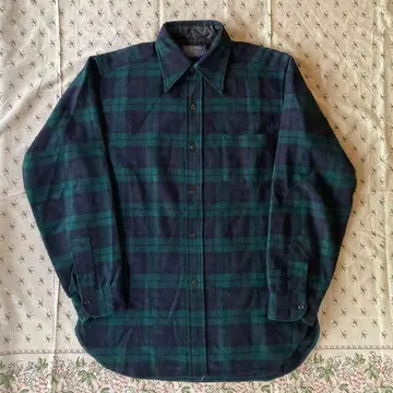 pendleton 울 셔츠 M 블랙워치