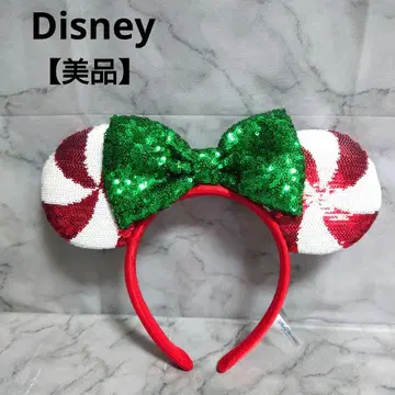Disney 크리스마스 머리띠 캔디케인 새상품급
