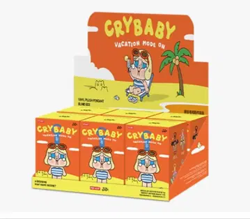 CRYBABY Vacation Mode On 시리즈 봉제인형 펜던트