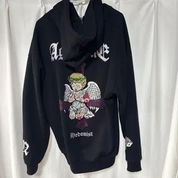 새상품급 레어 A'GEM9 블랙 후드티 Agemining