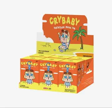 popmart CRYBABY Vacation Mode On 모듬