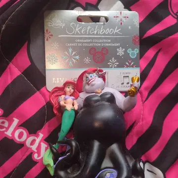 디즈니 스토어 크리스마스 오너먼트 아리엘 리틀 머메이드 아울라
