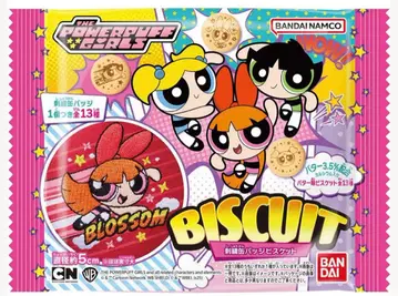 파워퍼프걸 자수 캔뱃지 버블 3개