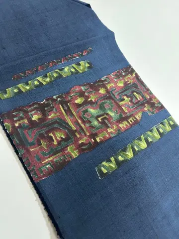 사라사 패턴 생 나고야 오비 42