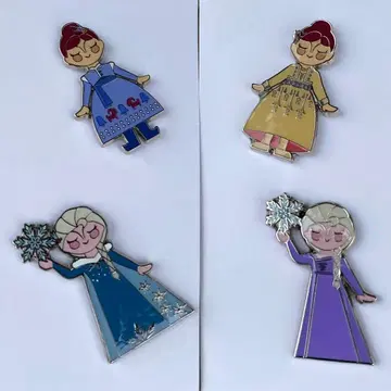 핀 배지 겨울왕국 판타지 스프링스