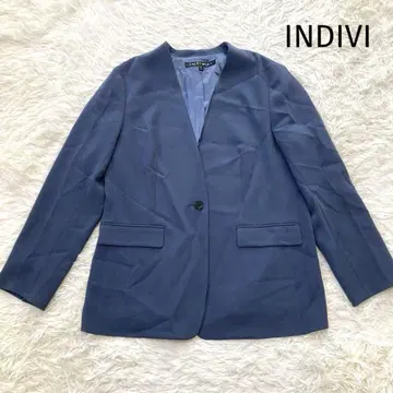 인디비 노카라 자켓 트리아세테이트 빅 사이즈