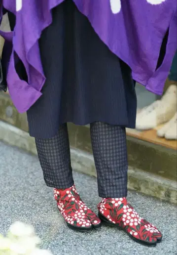 SOU SOU 부착 마츠리 타비 / 난텐치쿠 25.0cm