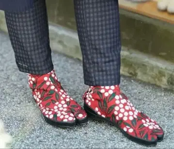 SOU SOU 부착 마츠리 타비 / 난텐치쿠 25.0cm