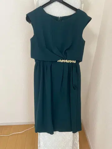 [ sheen ] 허리 비쥬 드레스