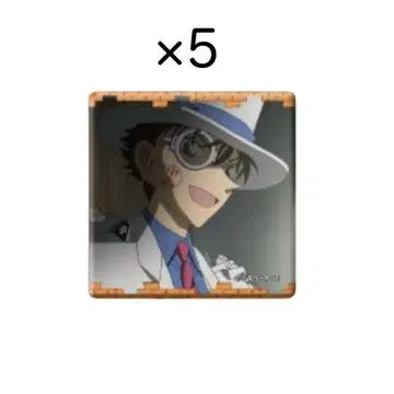 명탐정 코난 코난랜드 메모리얼 캔뱃지 괴도 키드 vol.4