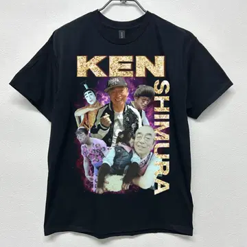 시무라 켄 raptee [ L 사이즈 ] 티셔츠 블랙