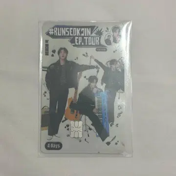 BTS 진 namane 나마네카드 앙콘 runseokjin