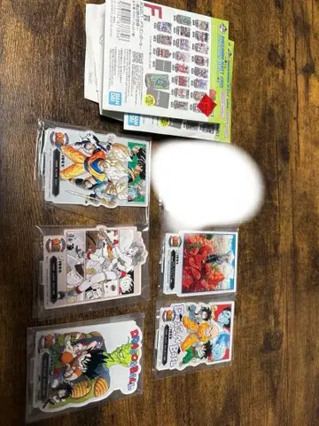 드래곤볼 제일복권 하위상 세트