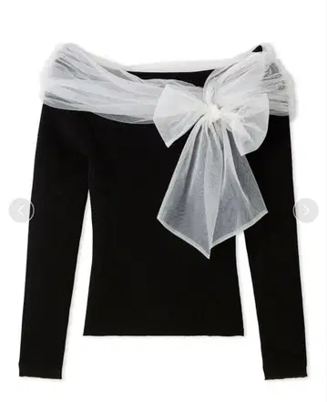 프레이 아이디 3way 리본 오프숄더 니트 풀오버